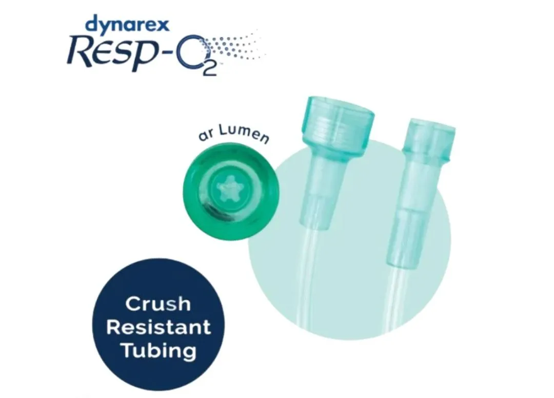 Dynarex Nasal Oxygen Cannula Standard Tip Adult 7' Case of 50