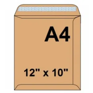 Envelope Brown A4 12*10 inches