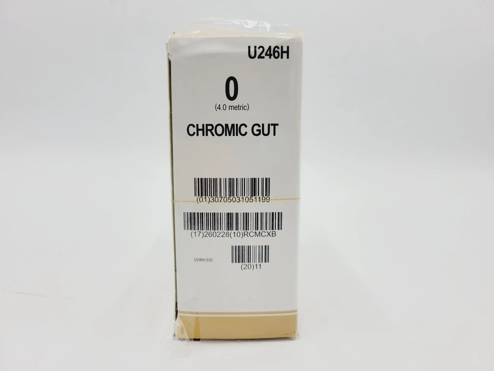 Ethicon U246H 0 GUT CHROMIC Naturally BROWN 1X27" UR-5 Box of 36