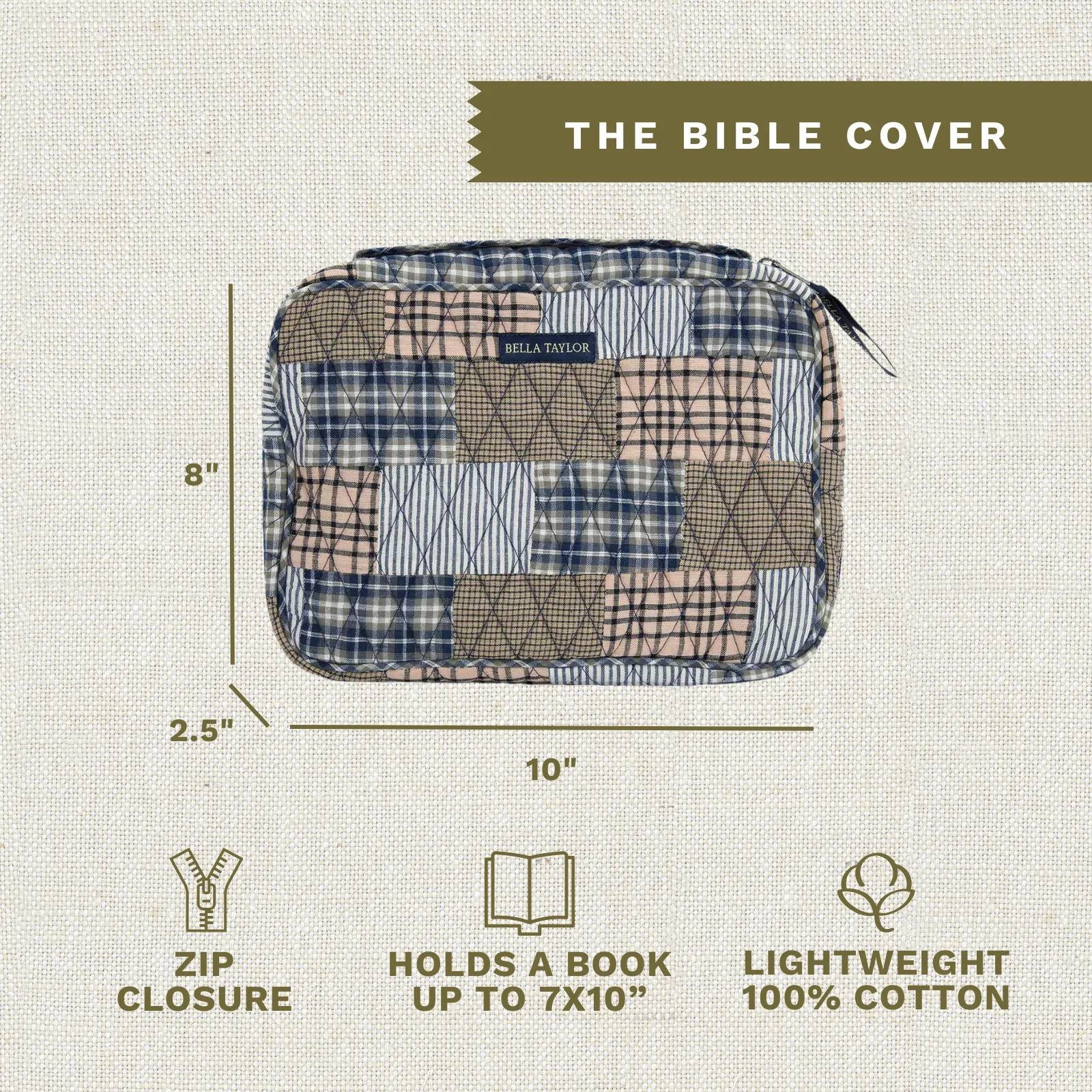 Farmhouse Blue Book Cover