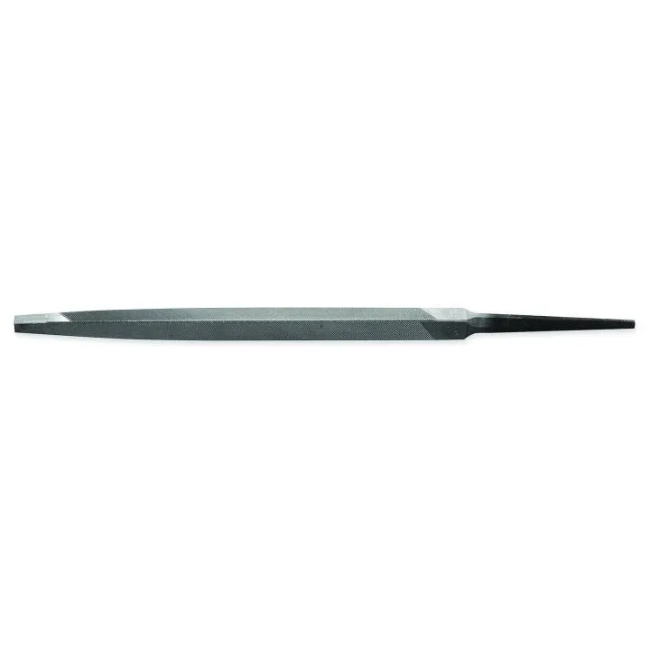 File - Crescent Nicholson 5" Triangle Single Cut Double Extra Slim Taper File - Boxed, 14992MN