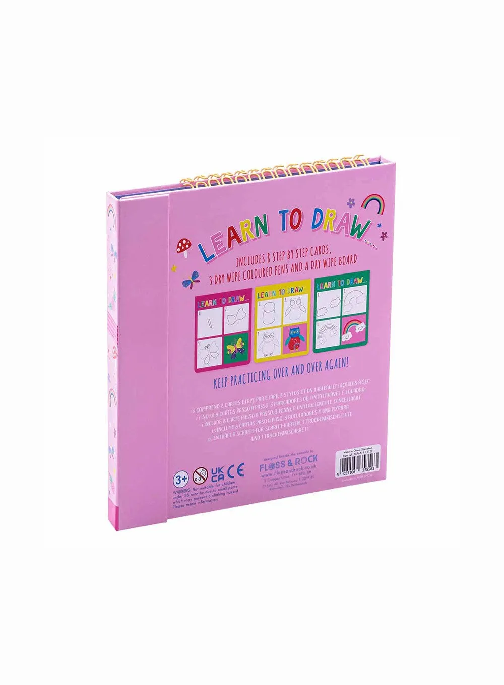 Floss & Rock Learn to Draw: Rainbow