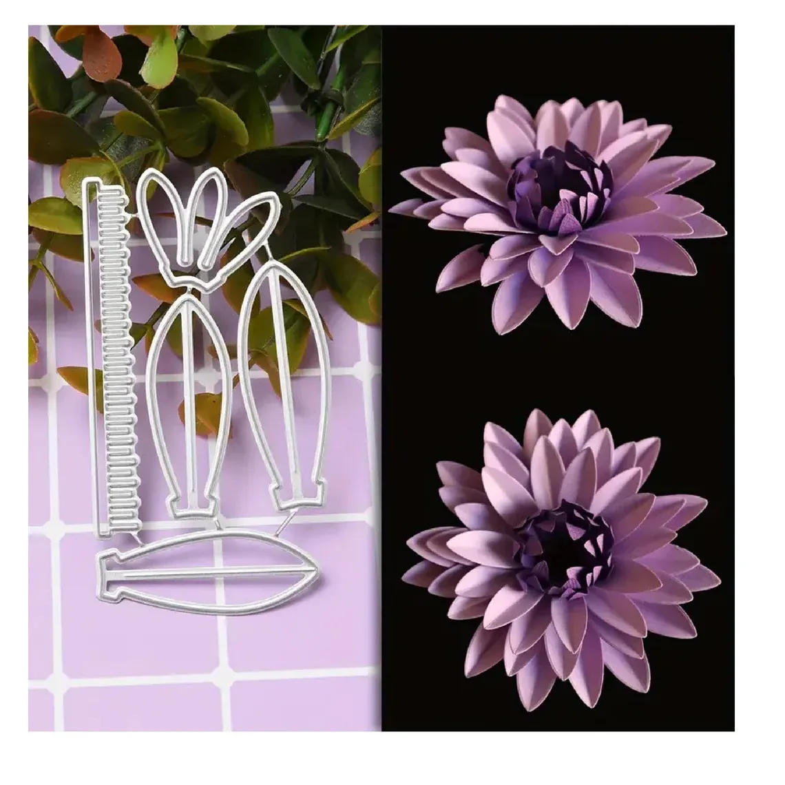 Flower Grass Cutting Dies -DIY Scrapbooking Artist Metal Cutting Stencils