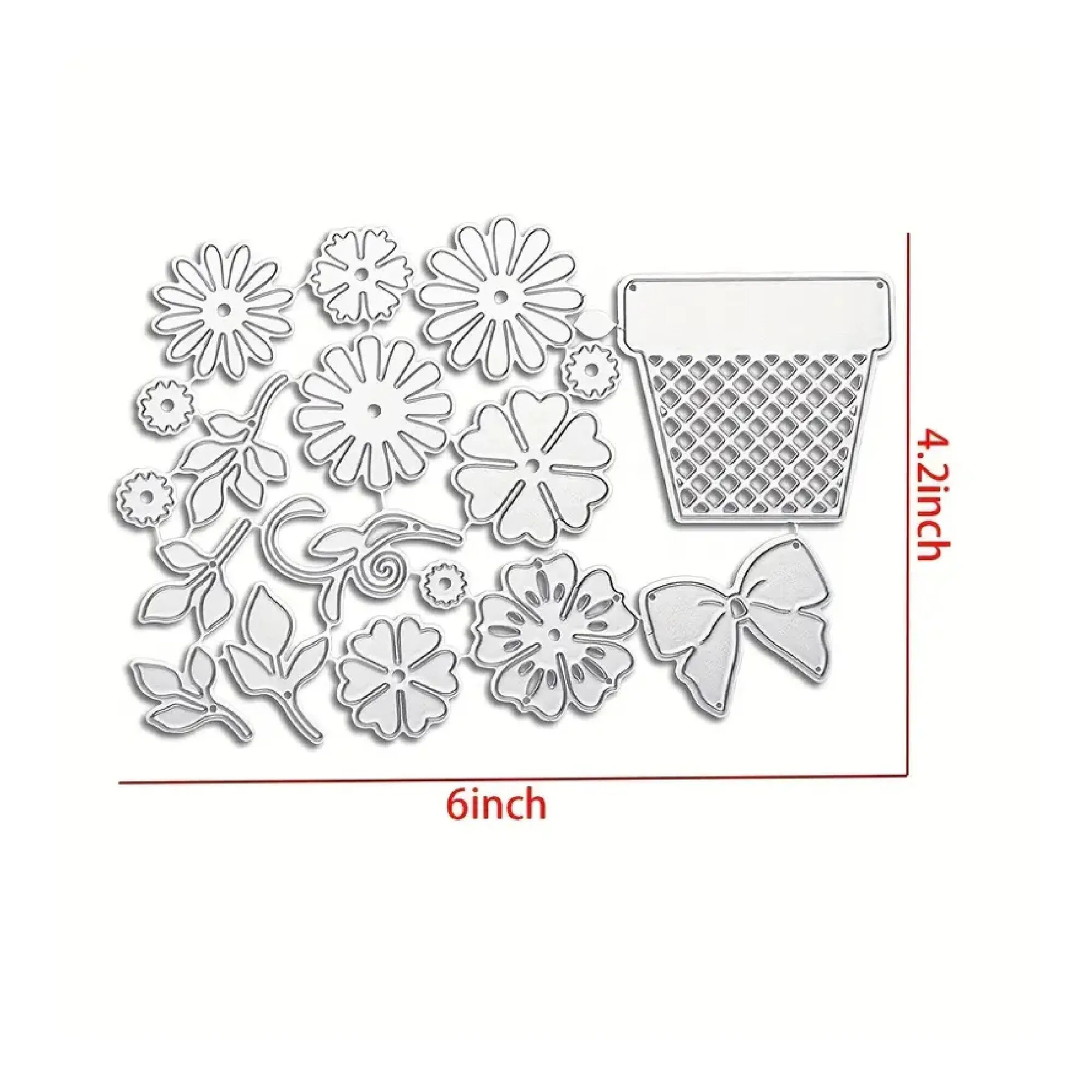 Four Leaf Clover Daisy Cutting Dies | DIY Scrapbooking Artist
