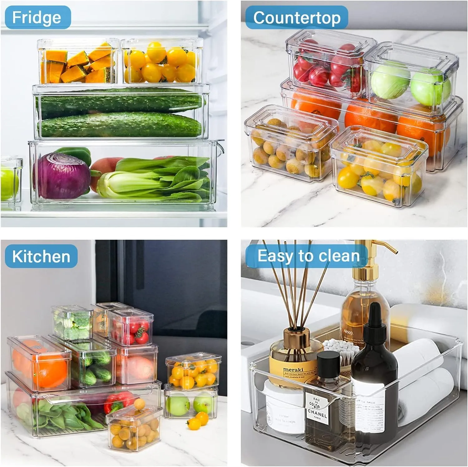 Fridge Organizers - 10pcs