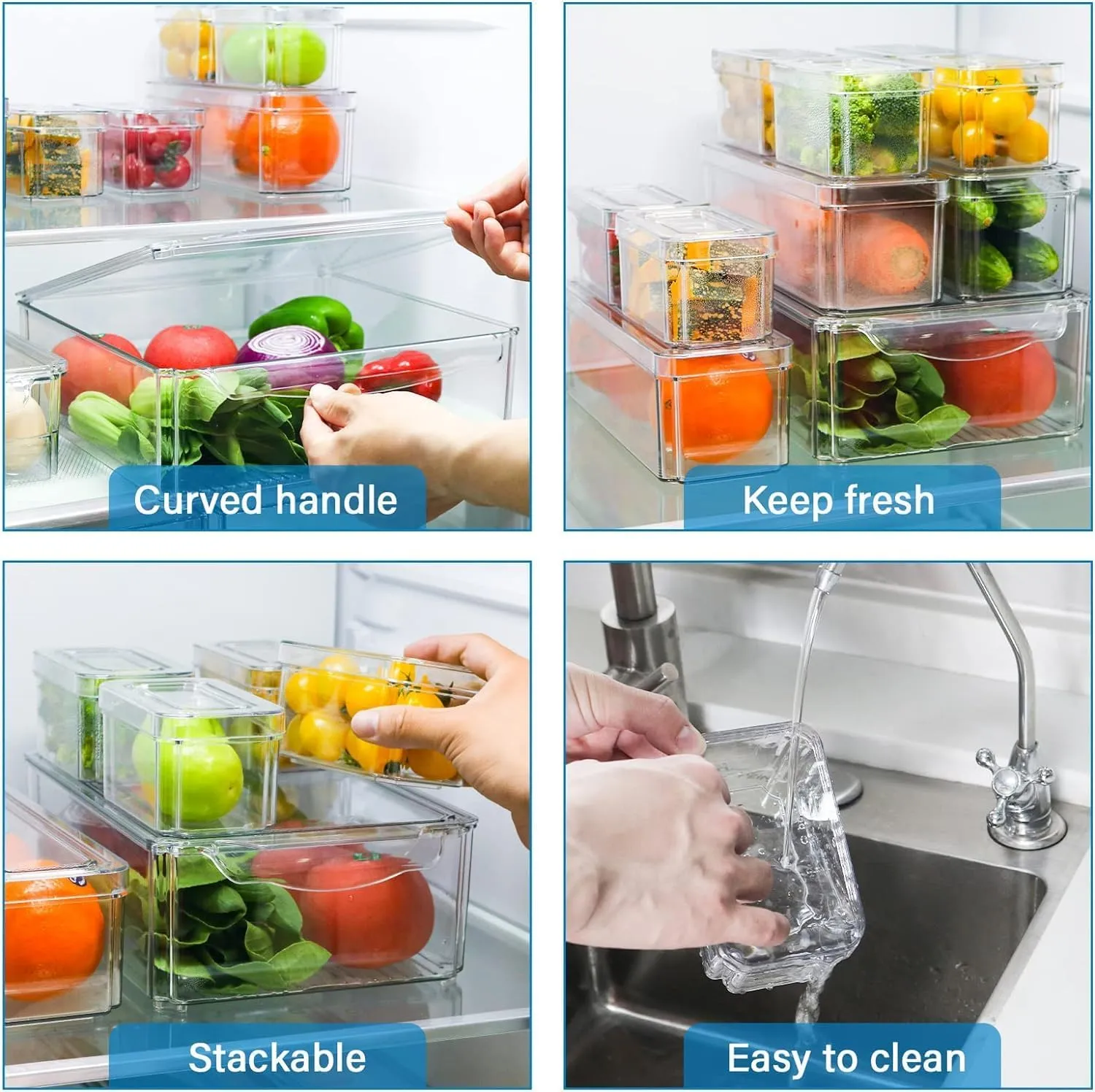Fridge Organizers - 10pcs