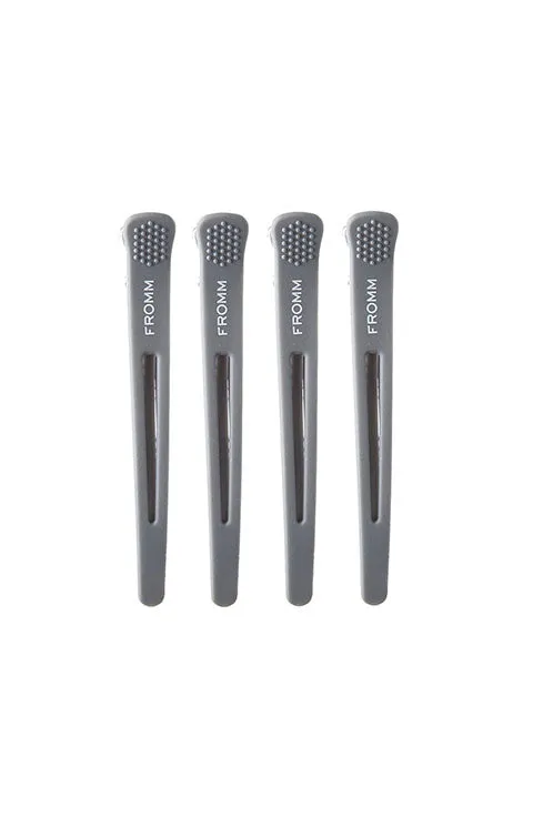 Fromm F5025 Extra Grip Rubber Hair Clips 4park