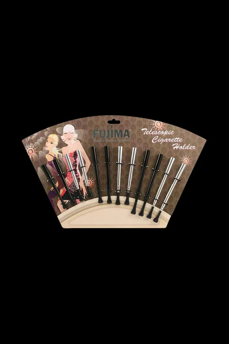 Fujima Metal Telescopic Cigarette Holders - 12 Pack