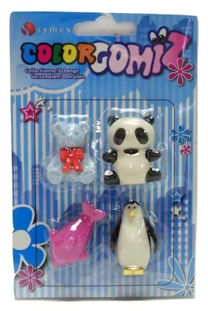 GOMZ Erasers Assorted