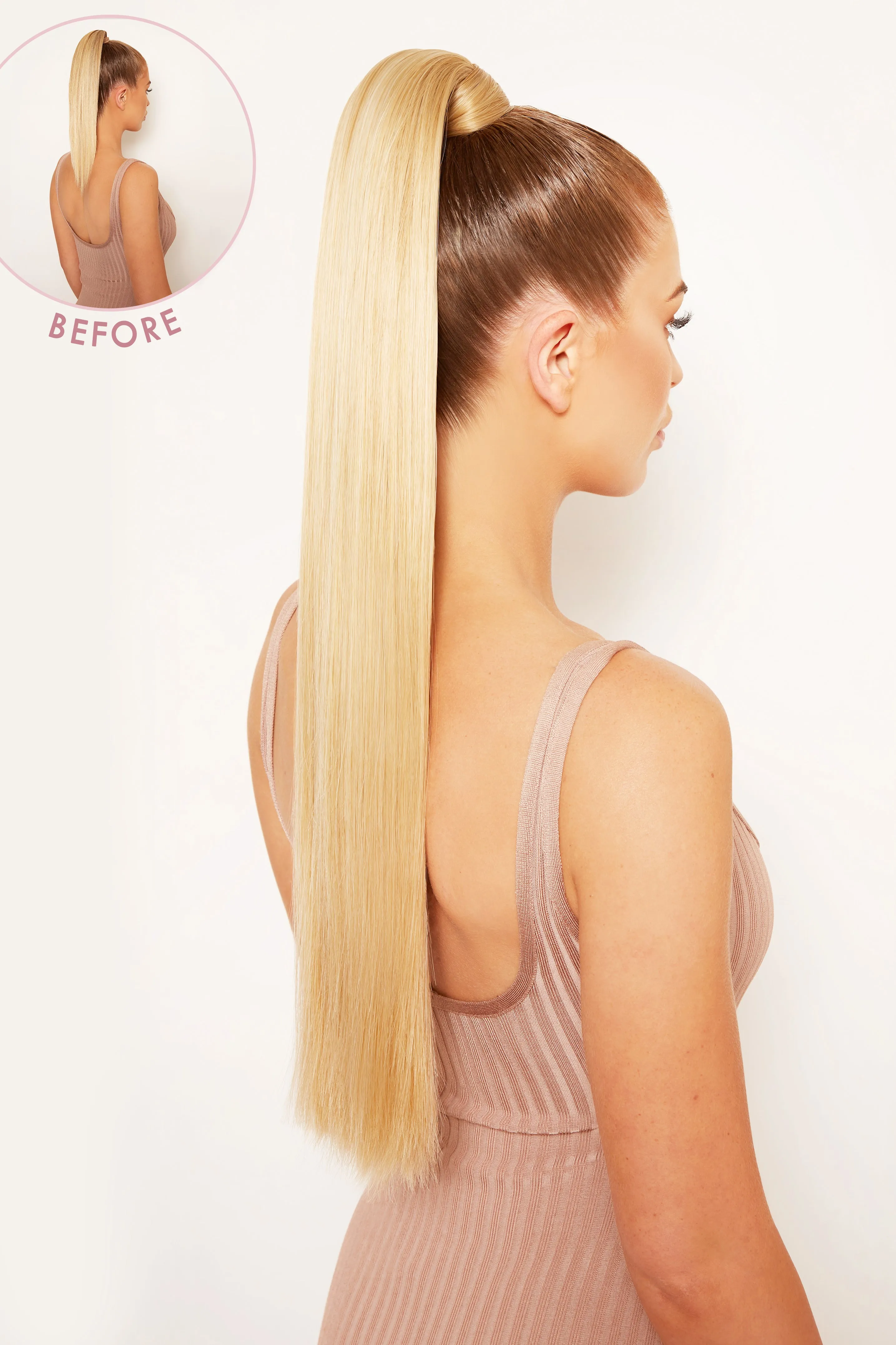 Grande 26" Straight Wraparound Pony