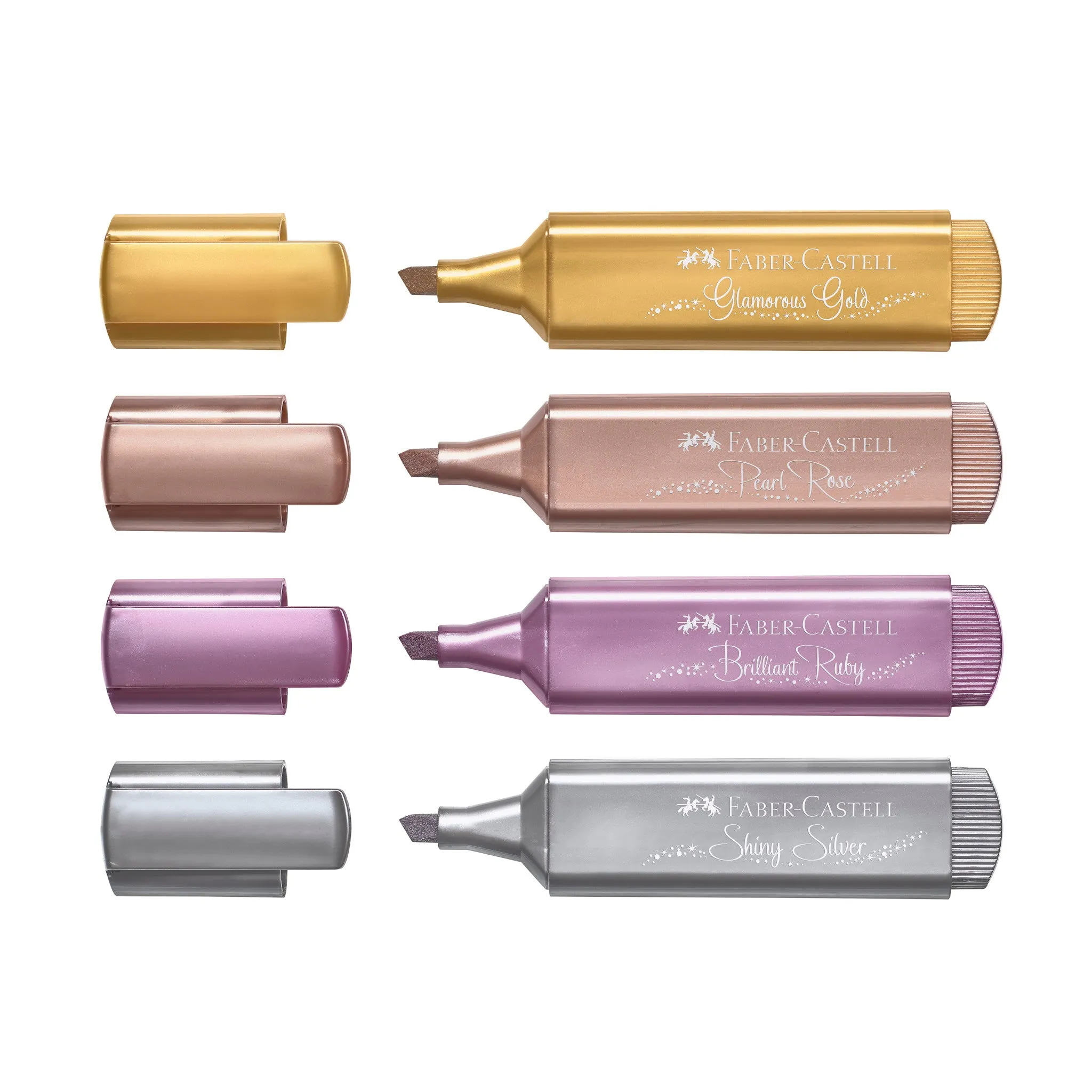 Highlighters, Metallic Colors - Box of 4 - #254674