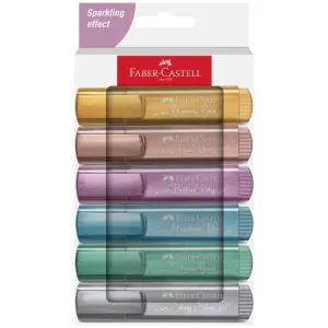 Highlighters, Metallic Colors - Box of 6 - #254676
