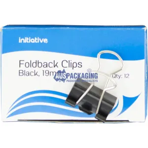 Initiative Foldback Clip 19mm (FOLCP19)