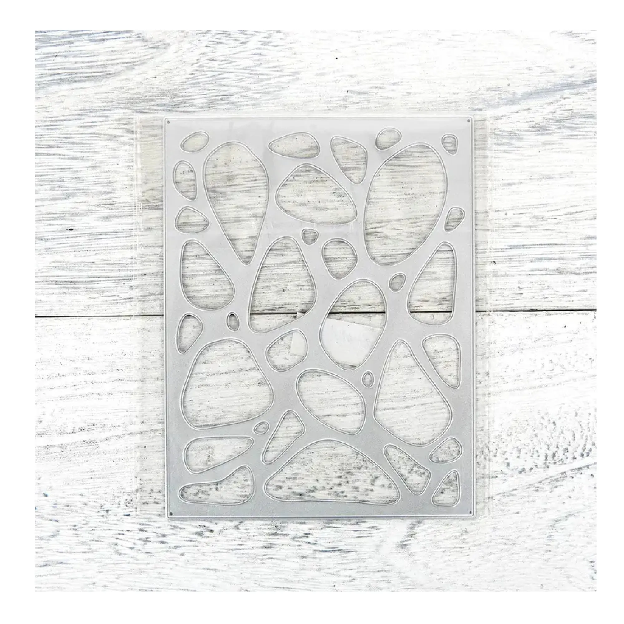 Irregular Circle Frame Background Cutting Dies Cutting Stencils Card Paper Craft DIY Template