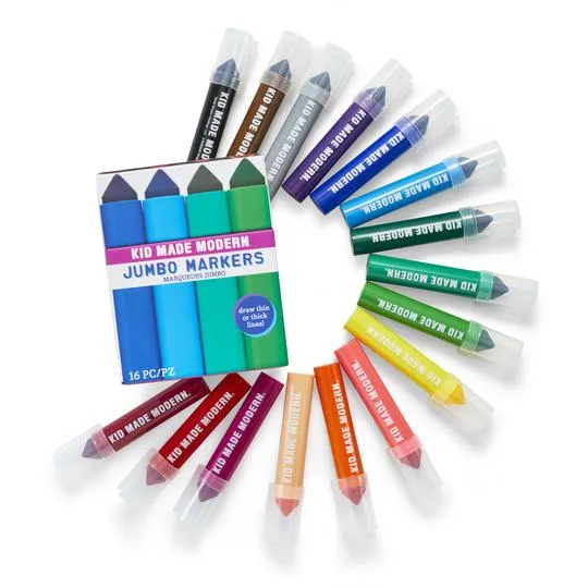 Jumbo Markers (Set of 16)