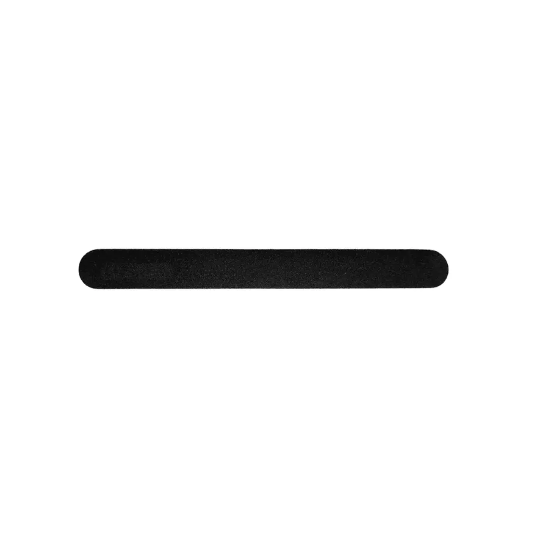 K nail file 2 sided black