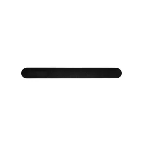 K nail file 2 sided black