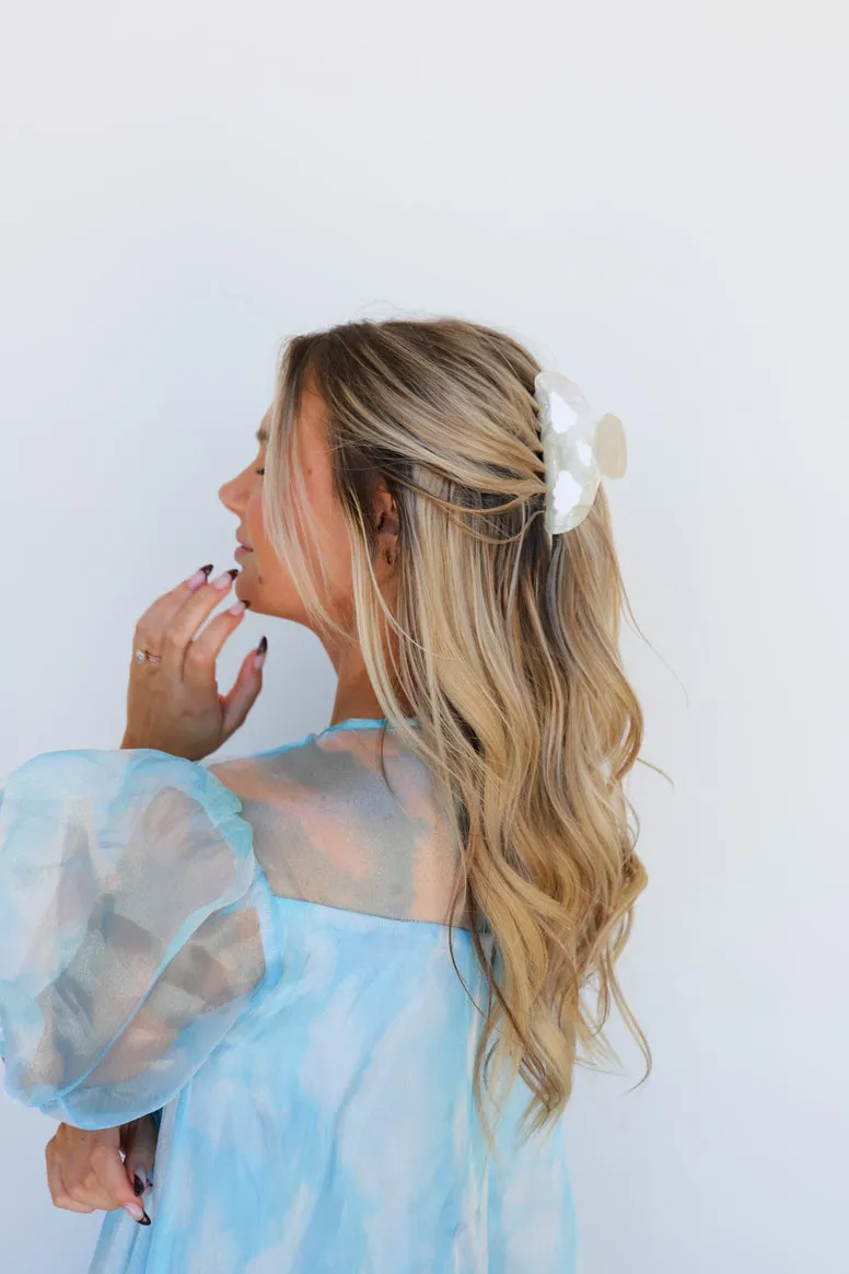 kaxi large cloud color changing claw clip