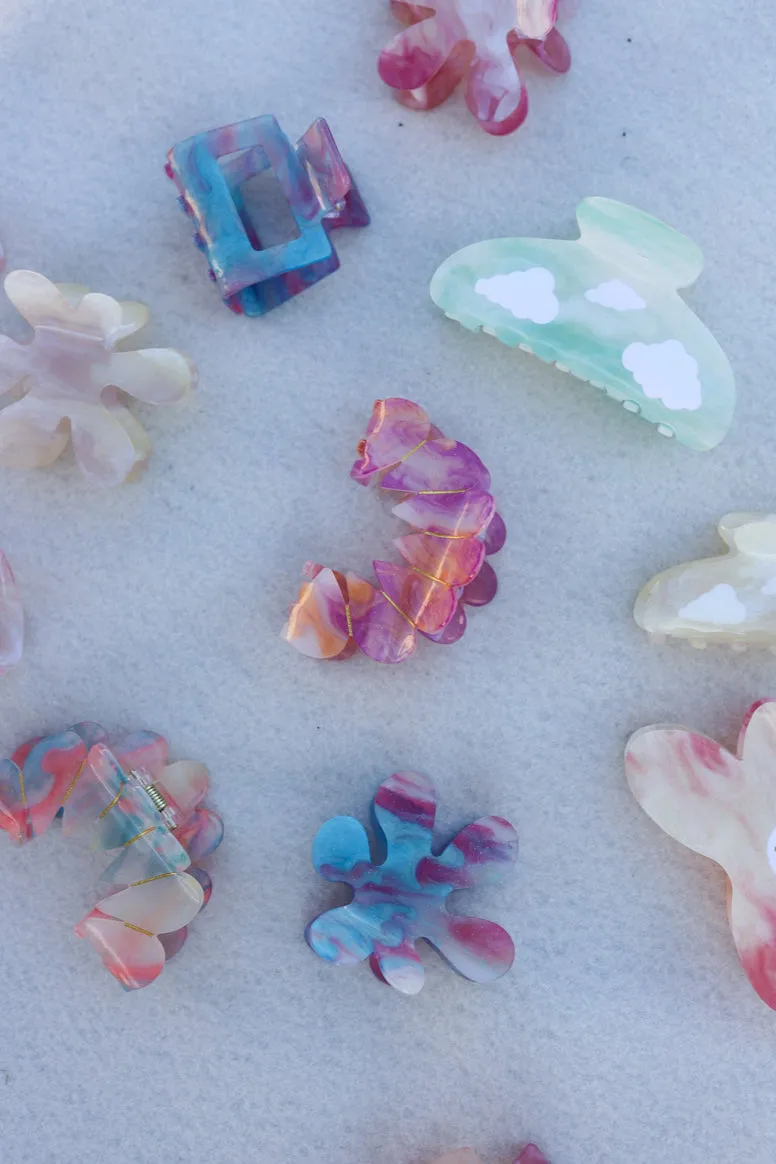 kaxi large cloud color changing claw clip