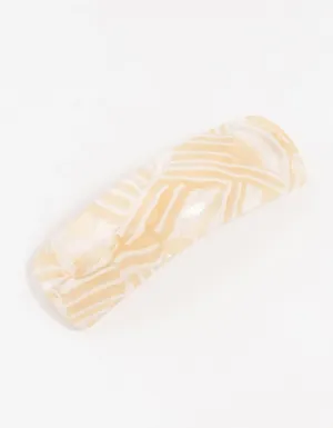 Large Plastic Barette Clip