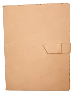 Large Premium Bullet Journal - Belt Closure- Taffy