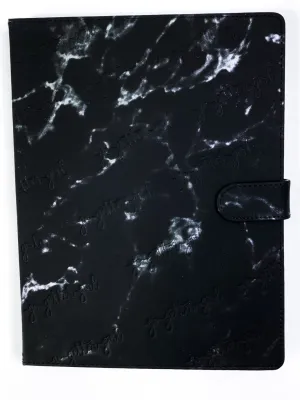 Large Premium Bullet Journal - Magnet Closure- Black Marble