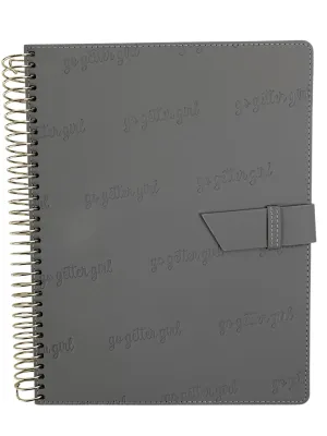 Large Premium Wire Lined Journal - Belt Closure- Stormi