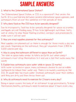 Life In Space Non-Fiction Article