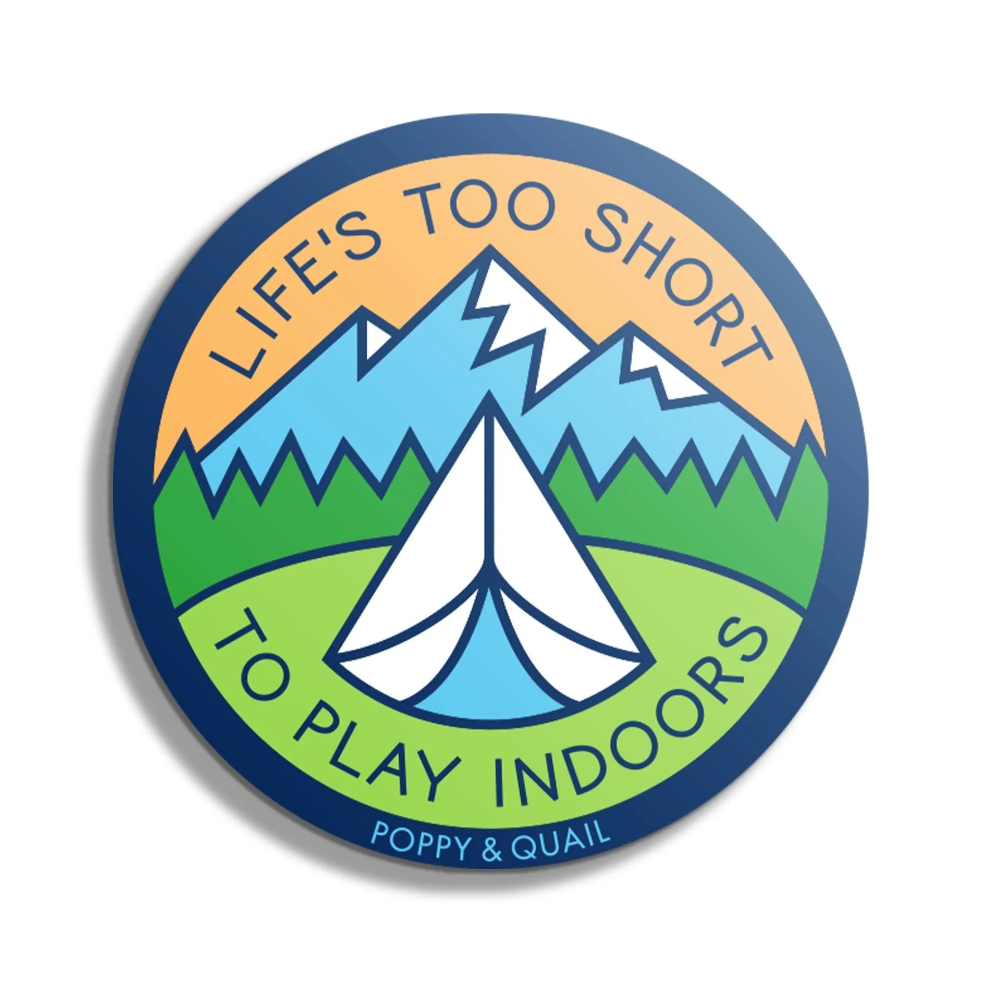 Life is Short Sticker