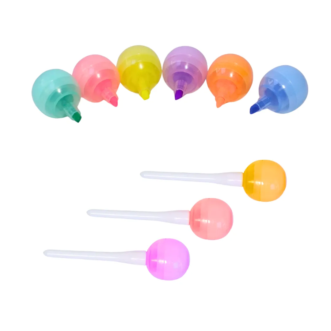 Lollipop Theme Highlighters for Kids
