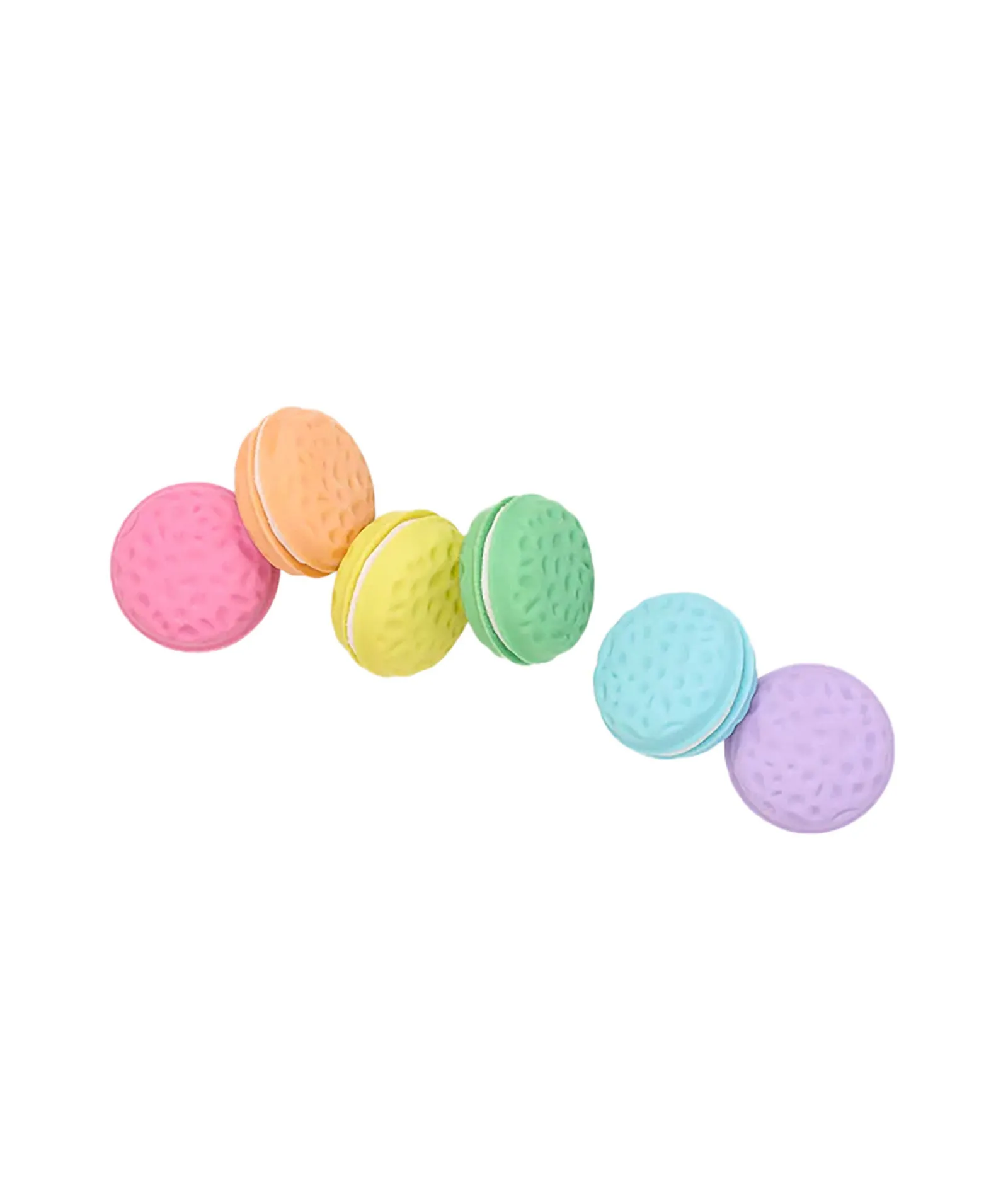 Macaron Scented Erasers - Set of 6