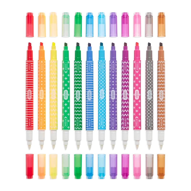 Make No Mistake Erasable Markers - Set of 12