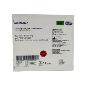 Medtronic 3990822 0 Deg 8mm x 22mm Capstone Control Interbody Fusion Device
