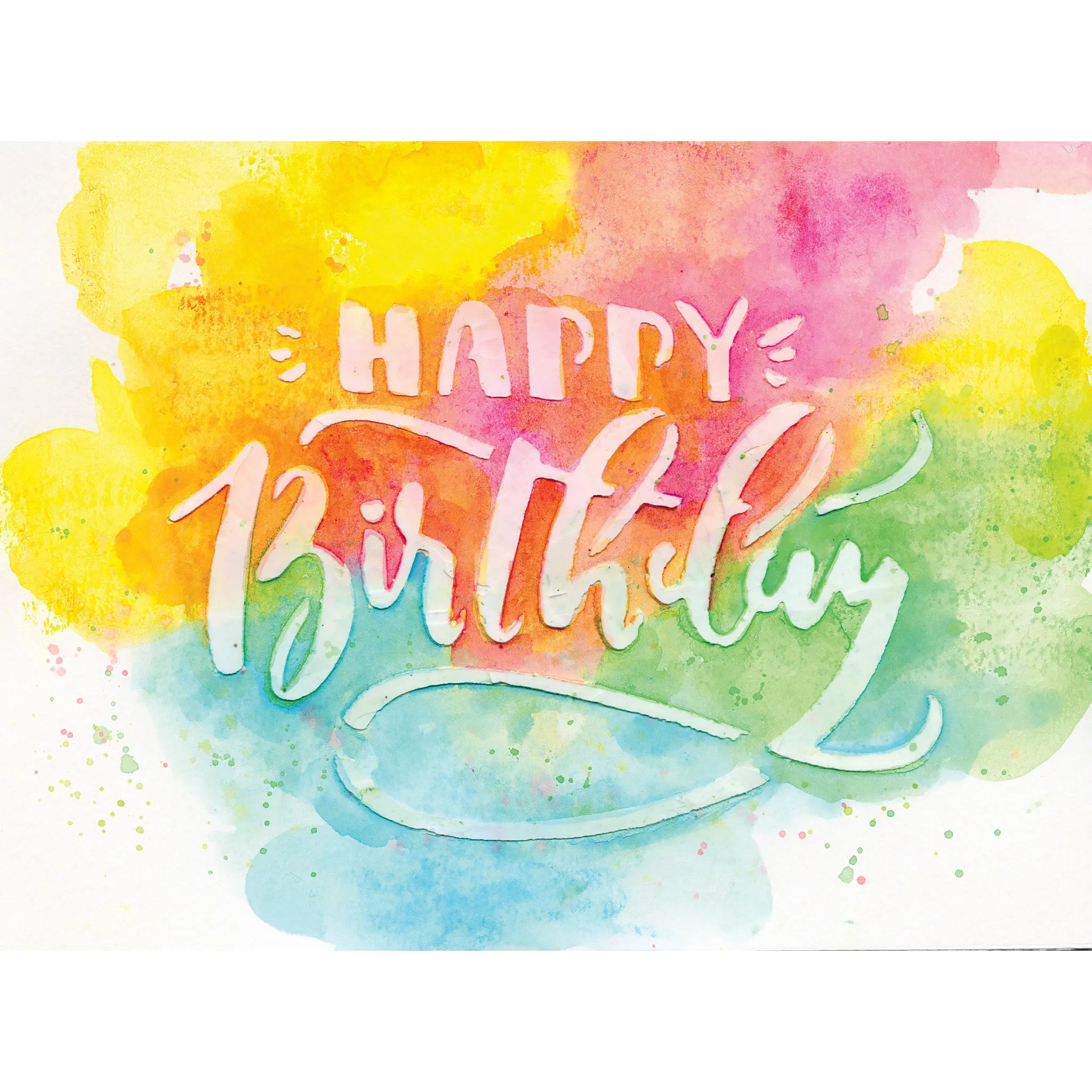 Mixed Media Stencils - Lettering II - #770606