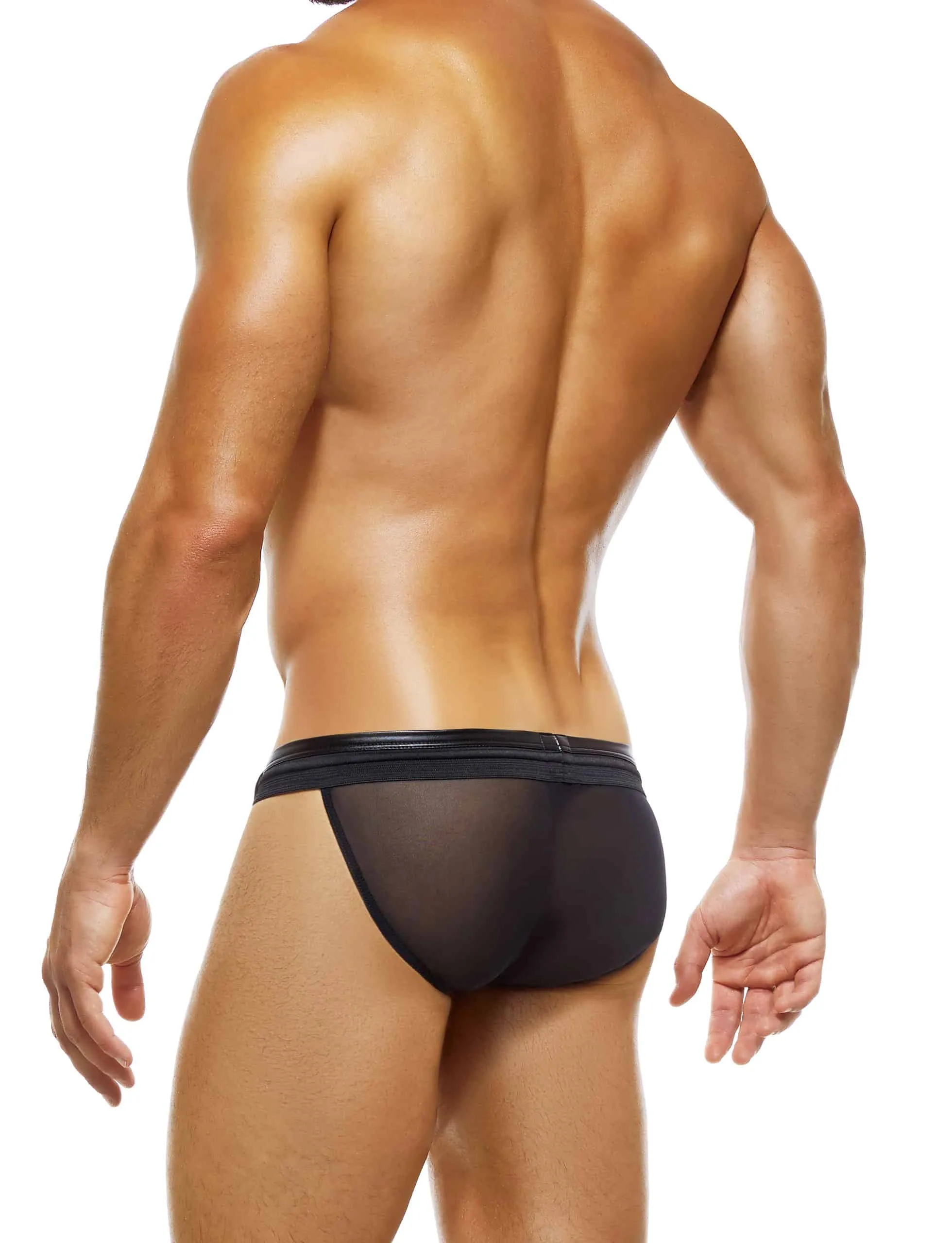 Modus Vivendi Transparent Latex Tanga Brief