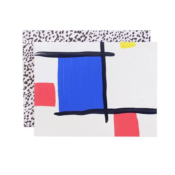 Mondrian Blank Cards (Boxed Set of 6)