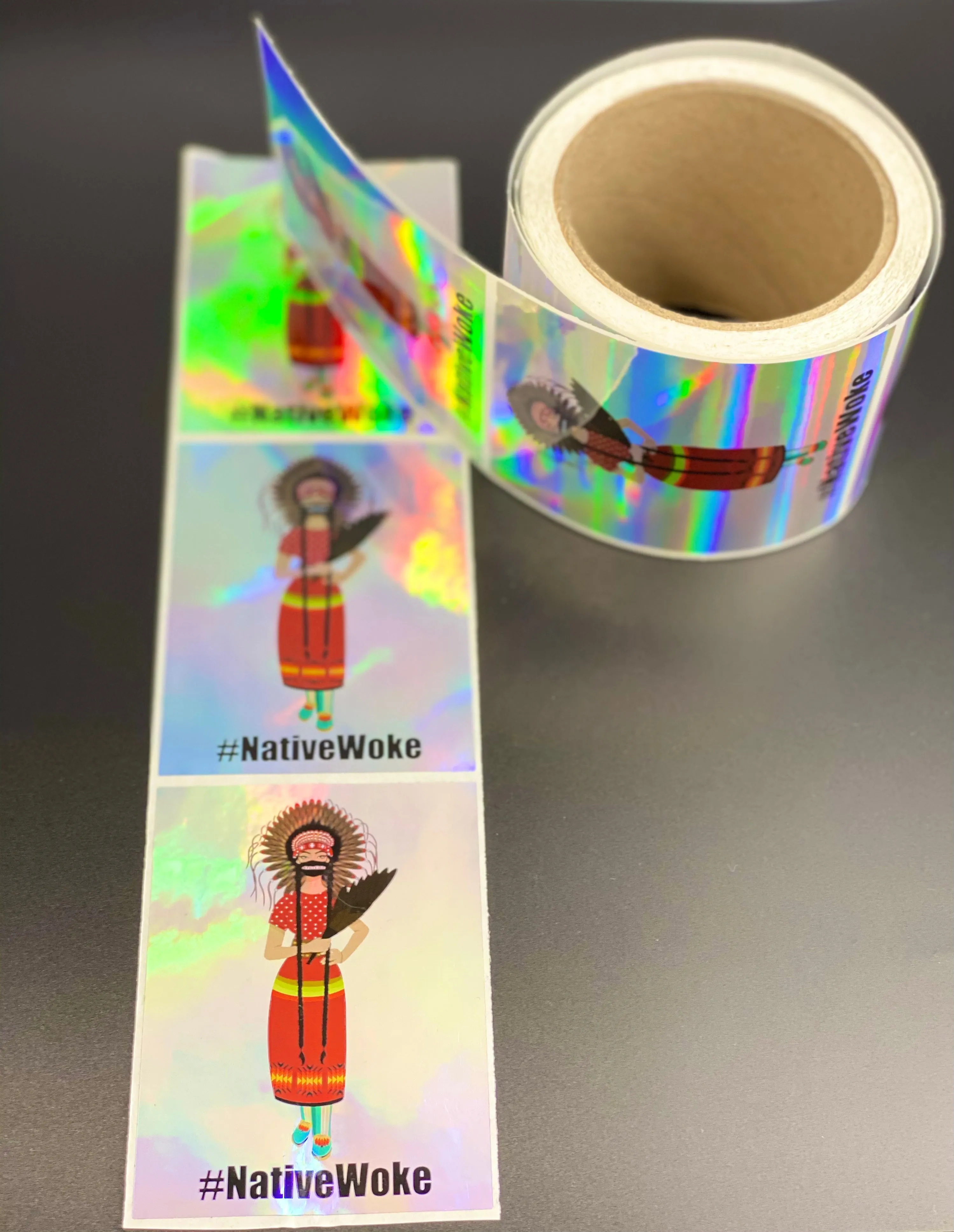 #NativeWoke Stickers