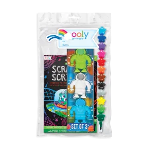 *NEW* Ooly Galaxy Astronauts Happy Pack (with scratch art)