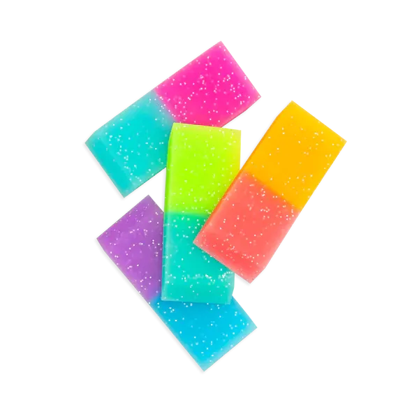 Oh My Glitter! Jumbo Erasers
