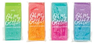 Oh My Glitter! Jumbo Erasers