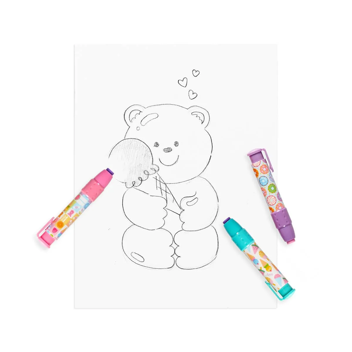 Ooly ClickIt Erasers | Sugar Joy