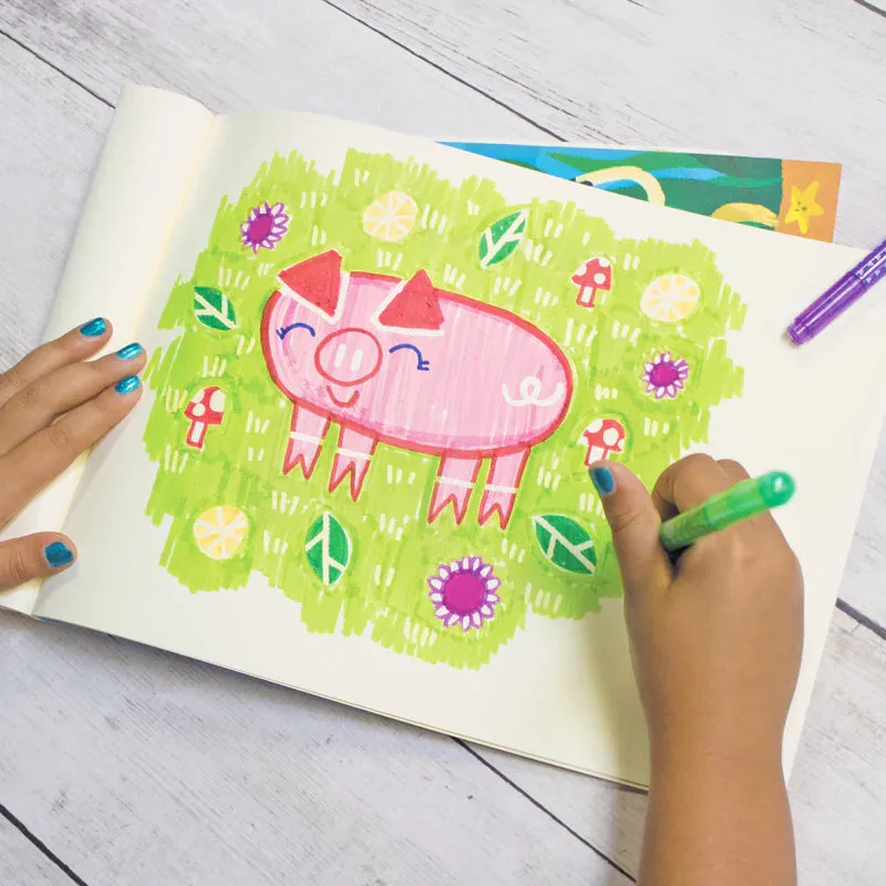 Ooly Erasable Markers Make No Mistake Set of 12 Stationary Art and craft for kids 3yrs 