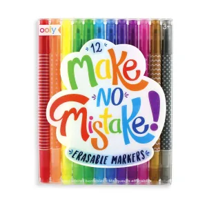 Ooly Make No Mistake Erasable Markers