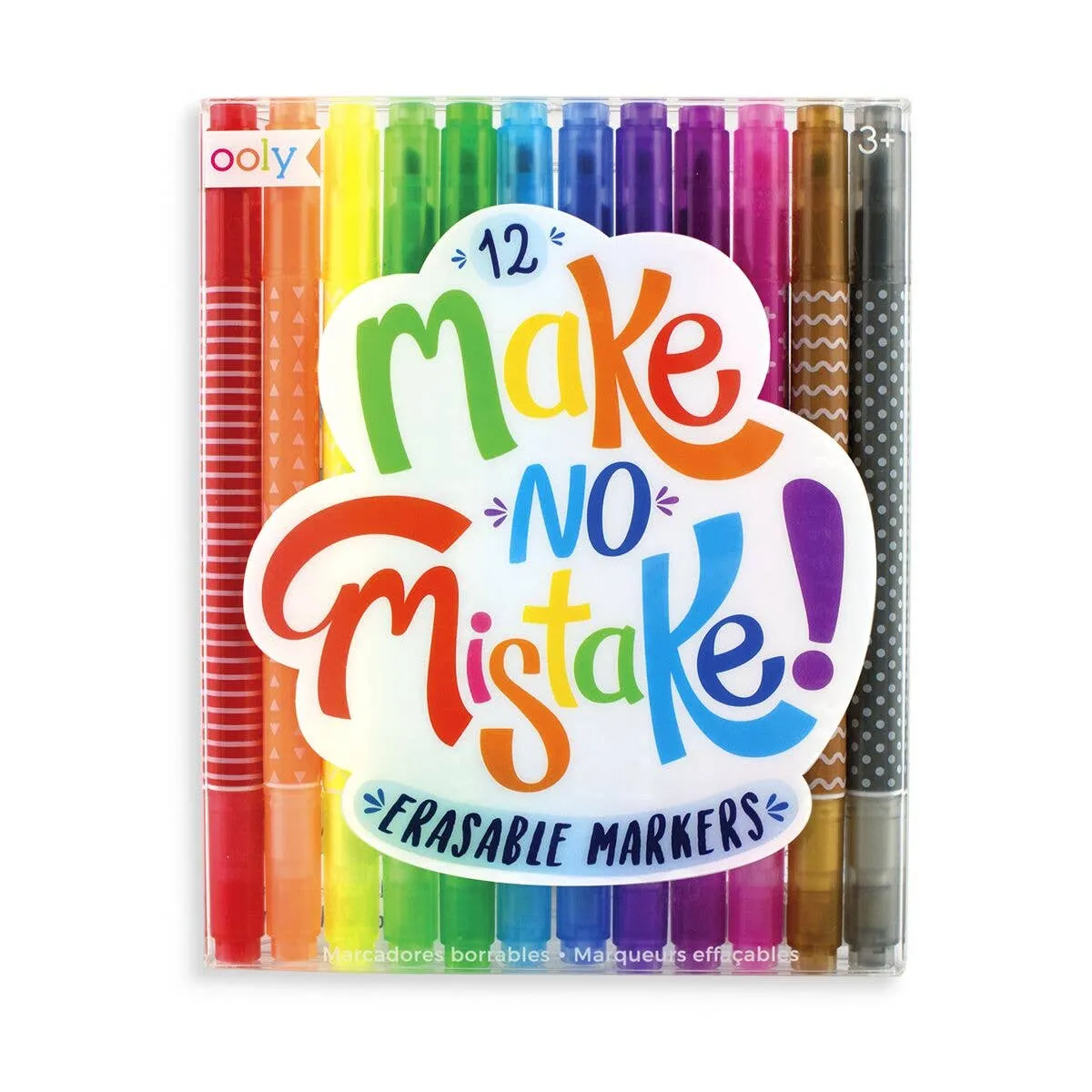 Ooly Make No Mistake Erasable Markers