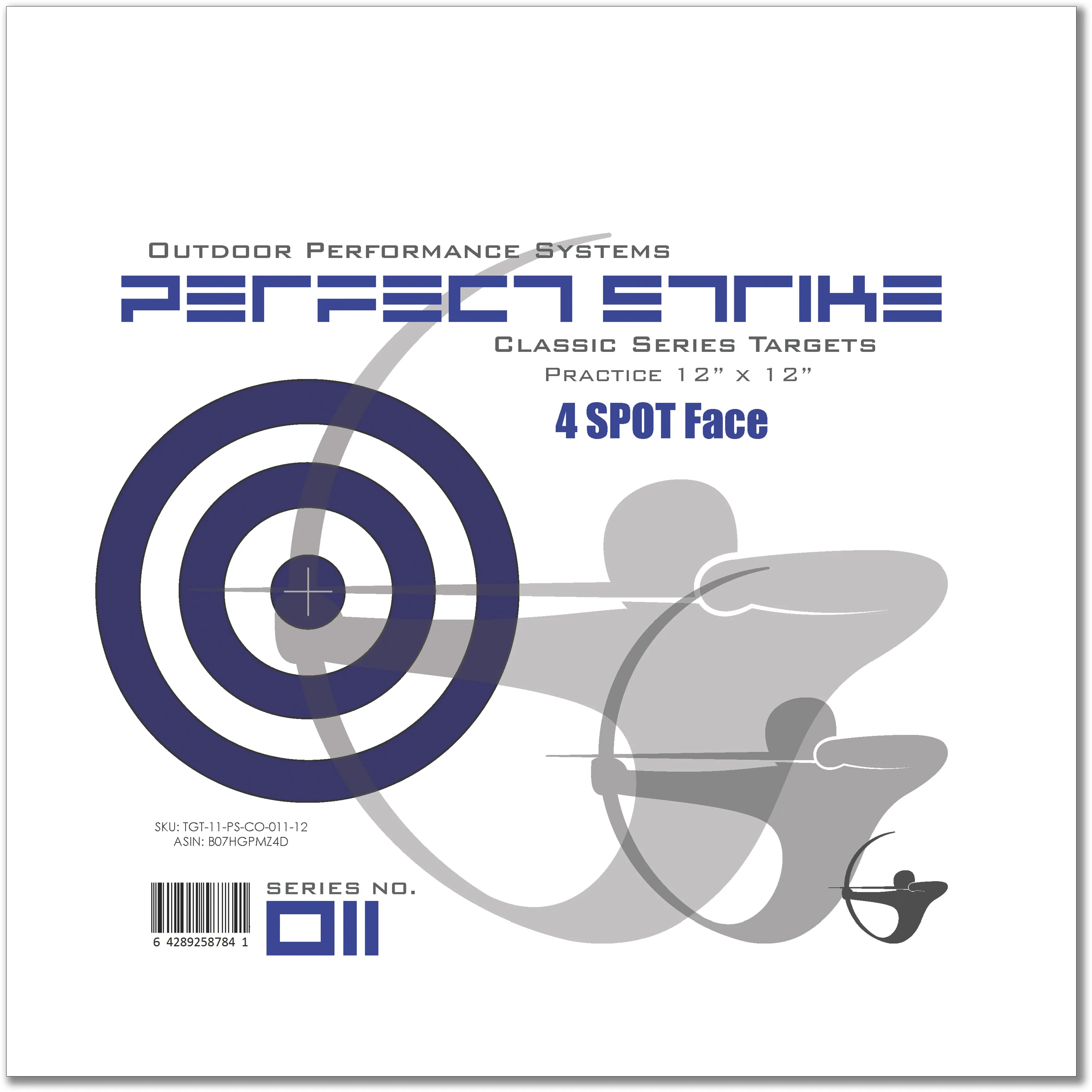 Perfect Strike Archery TARGETS. Classic OPS 011. (12" x 12") (12 Targets)