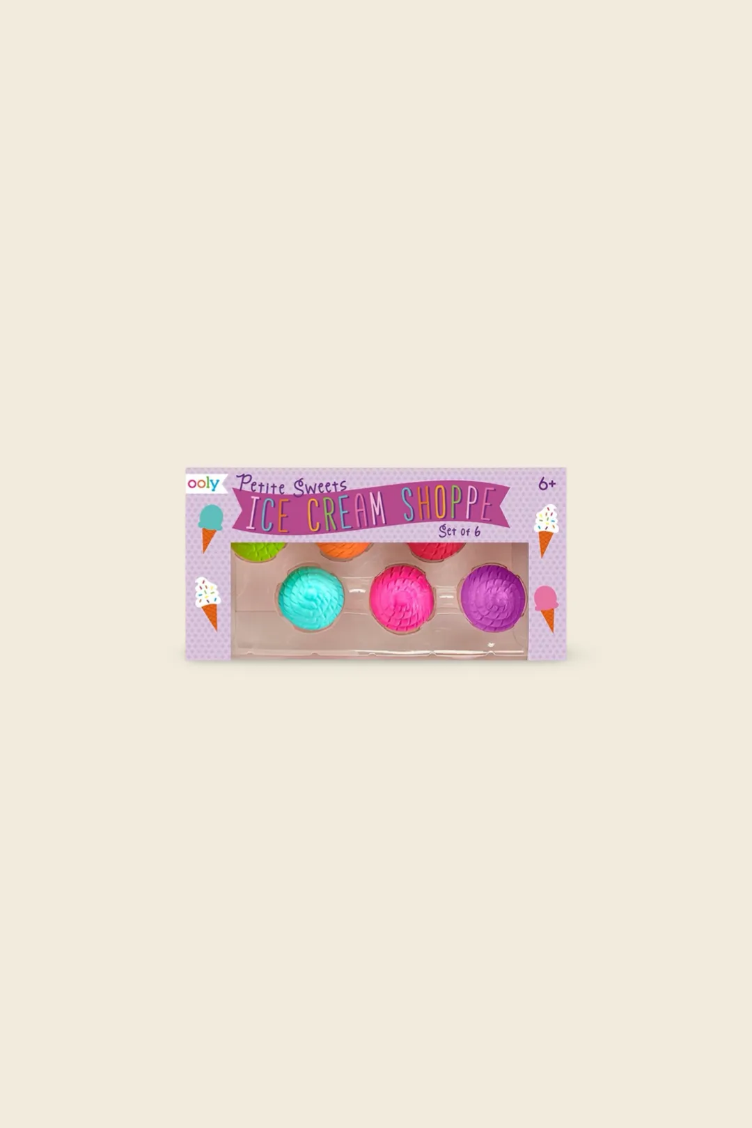 PETITE SWEETS ICE CREAM ERASERS