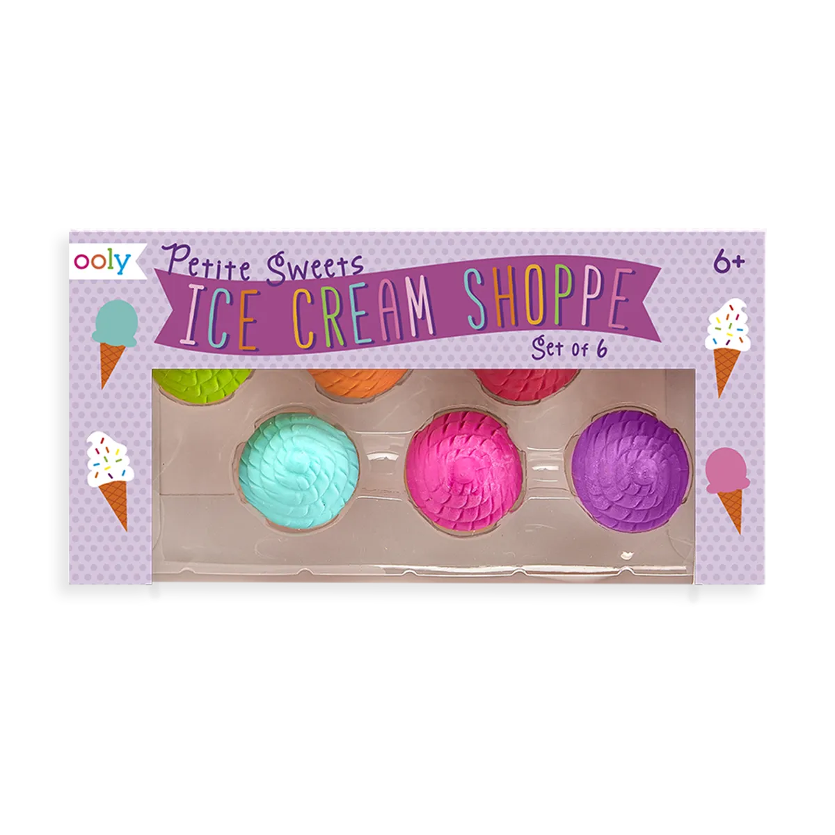 Petite Sweets Ice Cream Shoppe Scented Erasers
