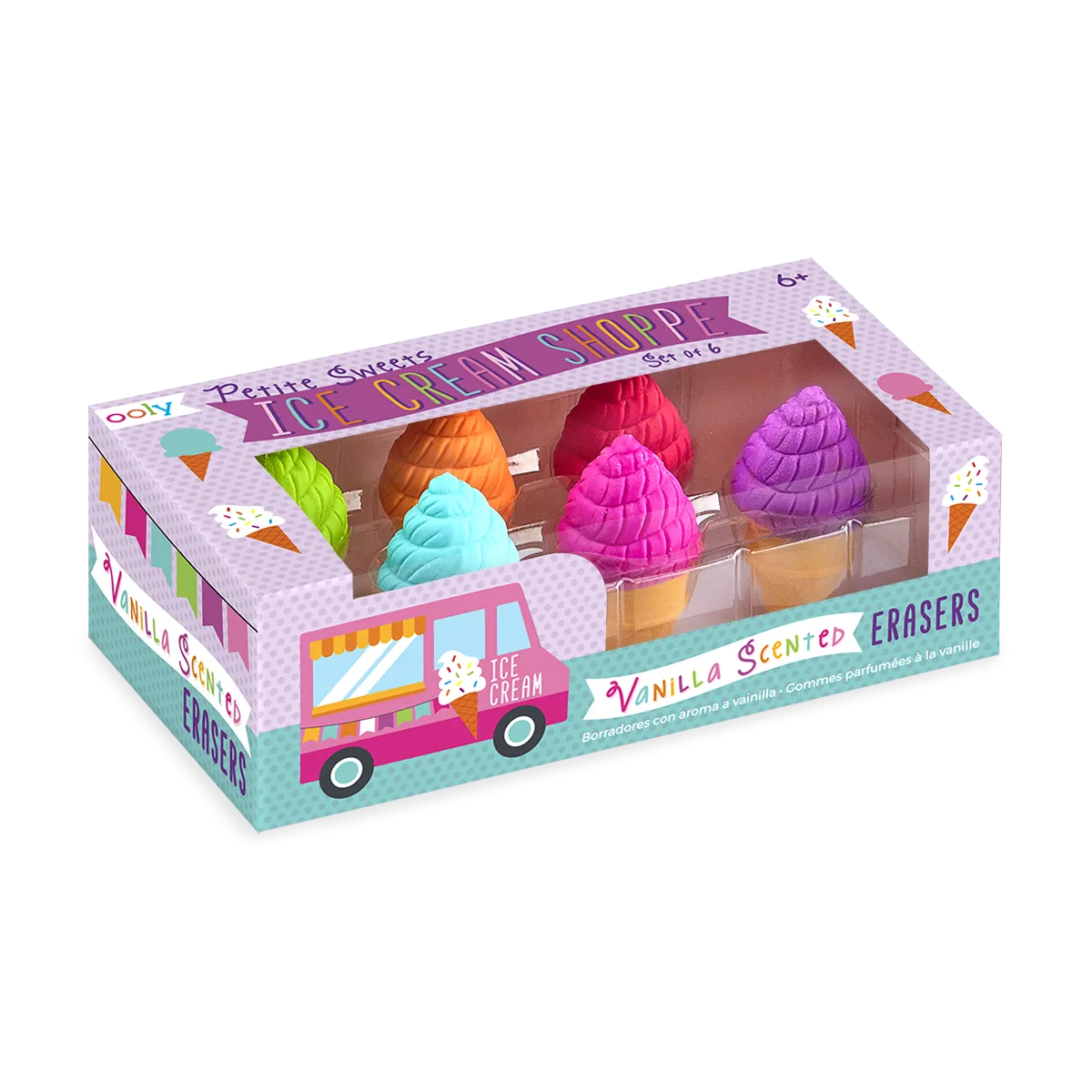 Petite Sweets Ice Cream Shoppe Scented Erasers