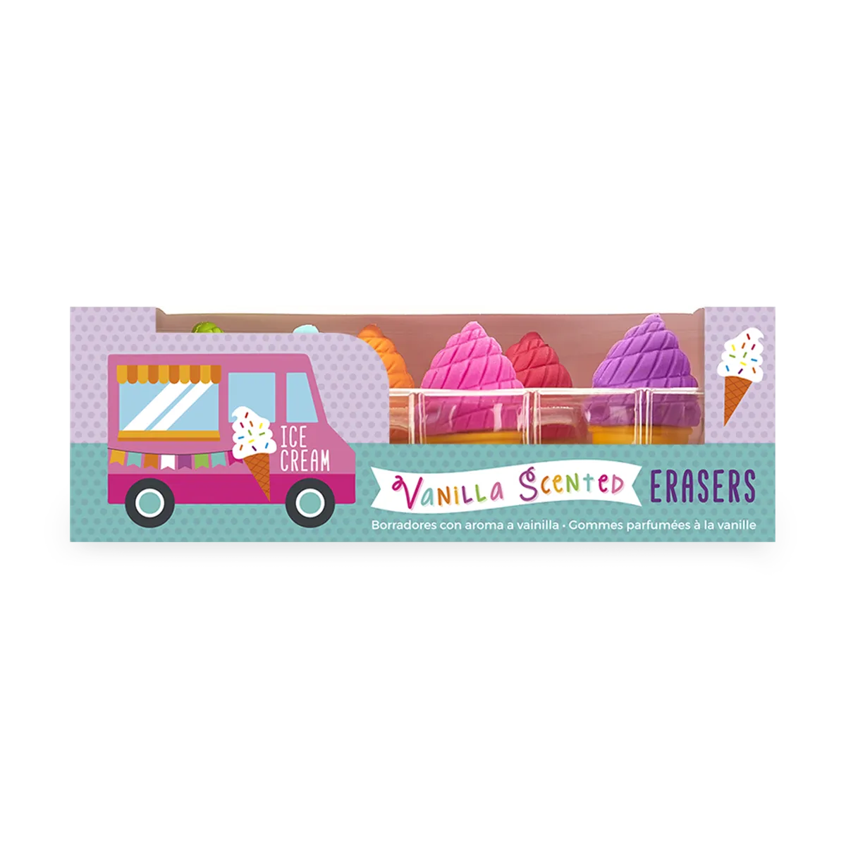 Petite Sweets Ice Cream Shoppe Scented Erasers