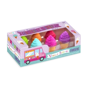 Petite Sweets Ice Cream Shoppe Scented Erasers